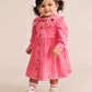 Huxbaby Vintage Cherry Collar Dress