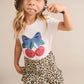 Huxbaby Leopard Frill Skirt