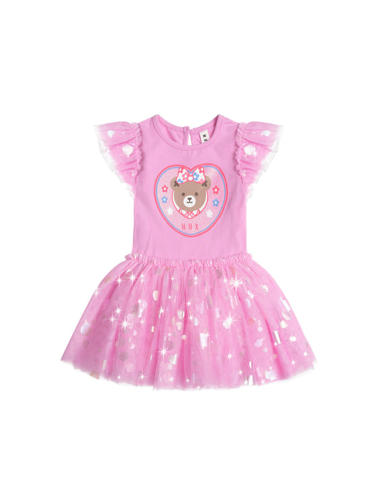 Huxbaby Party Hearts Tulle Dress