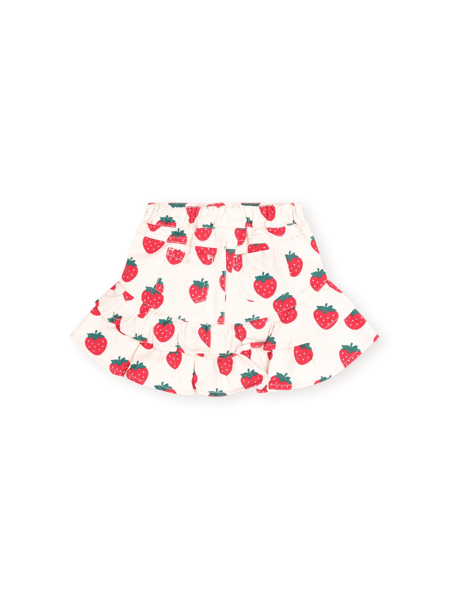 Huxbaby Strawberry Tiered Skirt