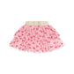 Huxbaby Glitter Bow Tiered Skirt Vintage Pink