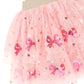 Huxbaby Sequin Bow Tiered Tulle Skirt