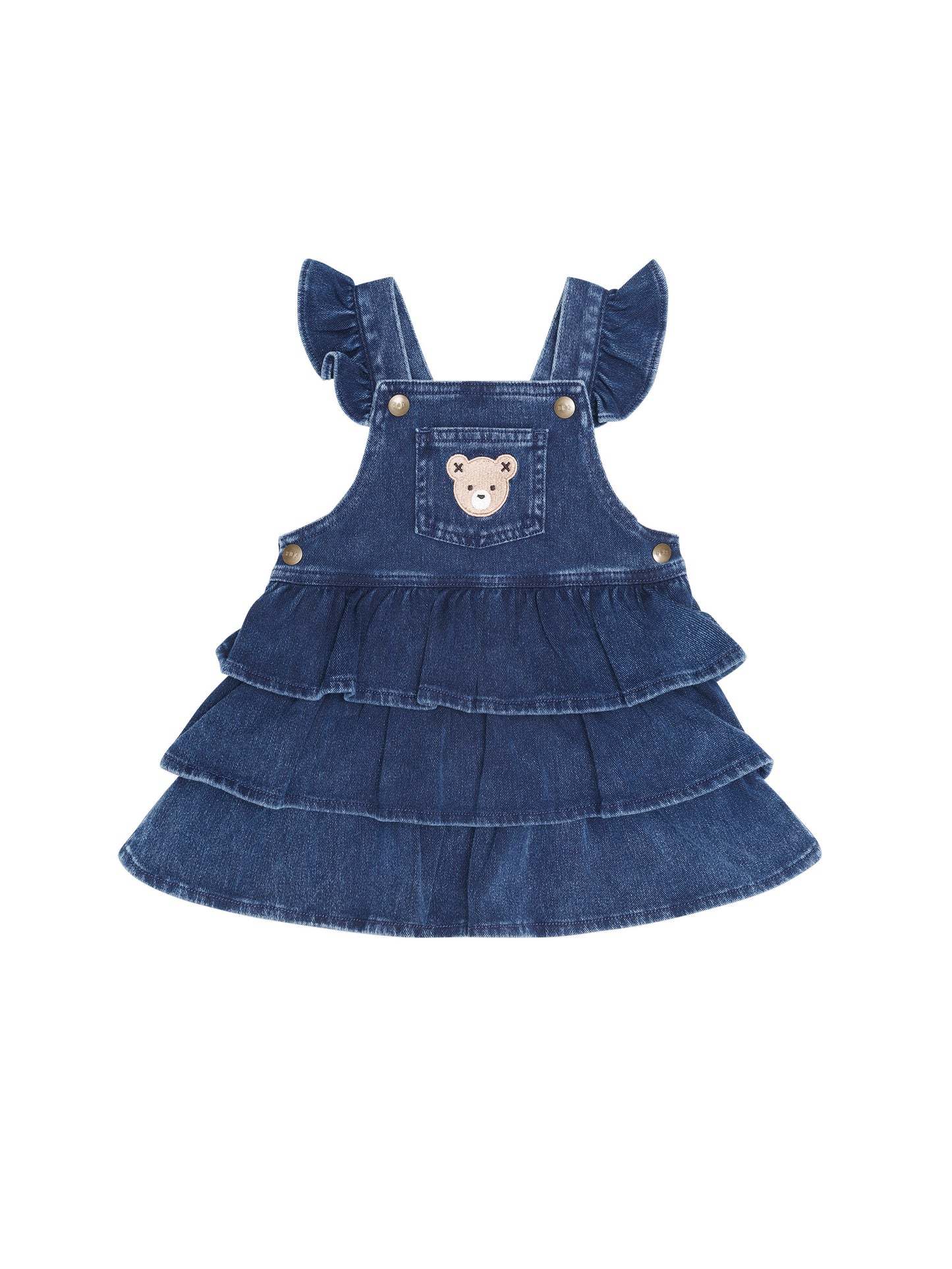 Huxbaby Dreamy Denim Pinafore