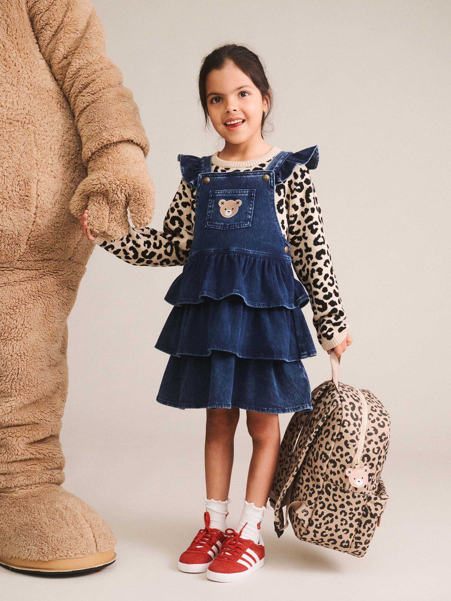 Huxbaby Dreamy Denim Pinafore
