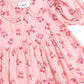 Huxbaby Cherry Pie Tiered Smock Dress