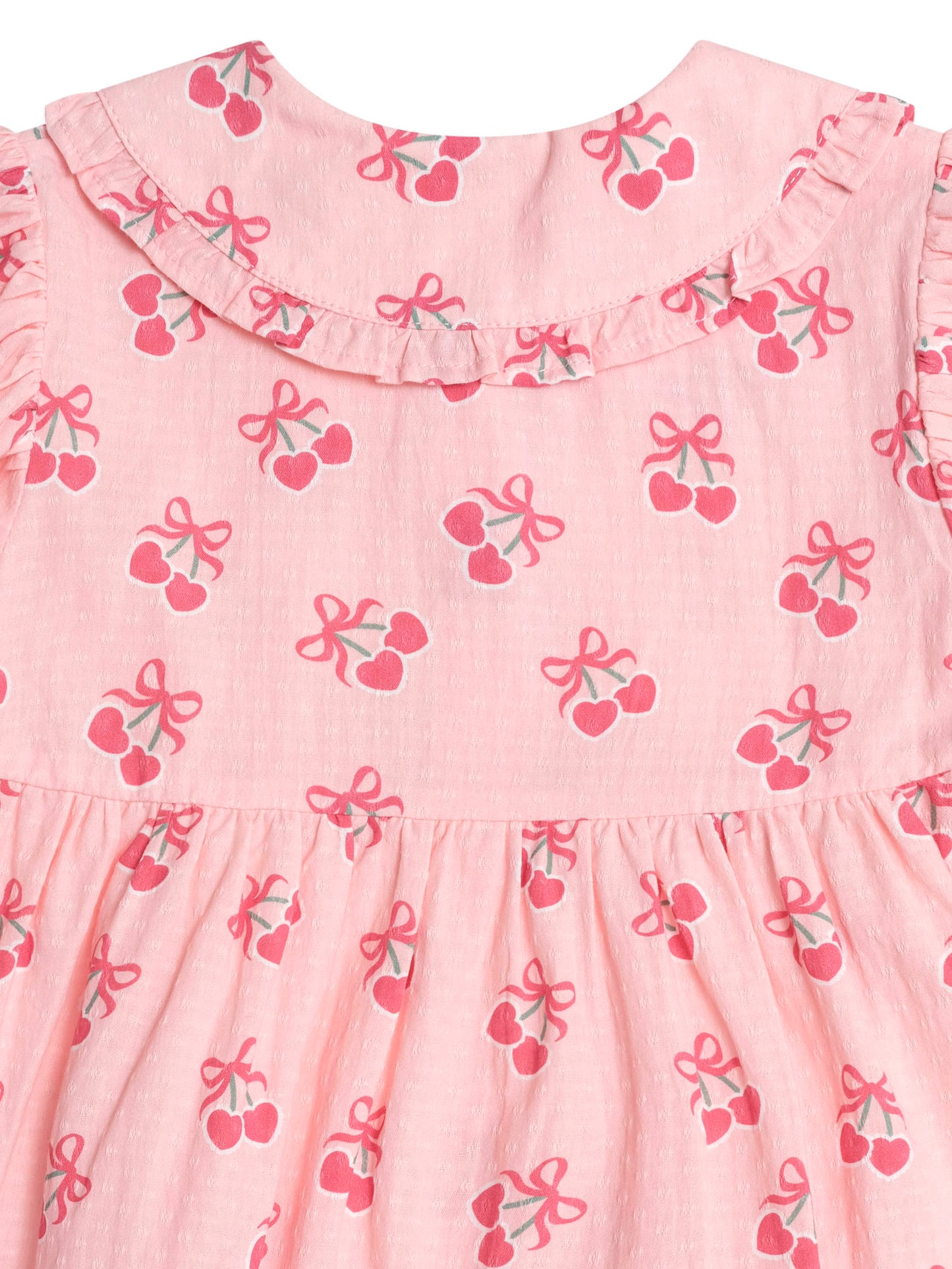 Huxbaby Cherry Pie Tiered Smock Dress