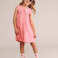Huxbaby Cherry Embroidery Collar Dress