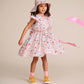 Huxbaby Tropical Floral Bow Back Dress