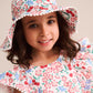 Huxbaby Tropical Floral Bow Back Dress