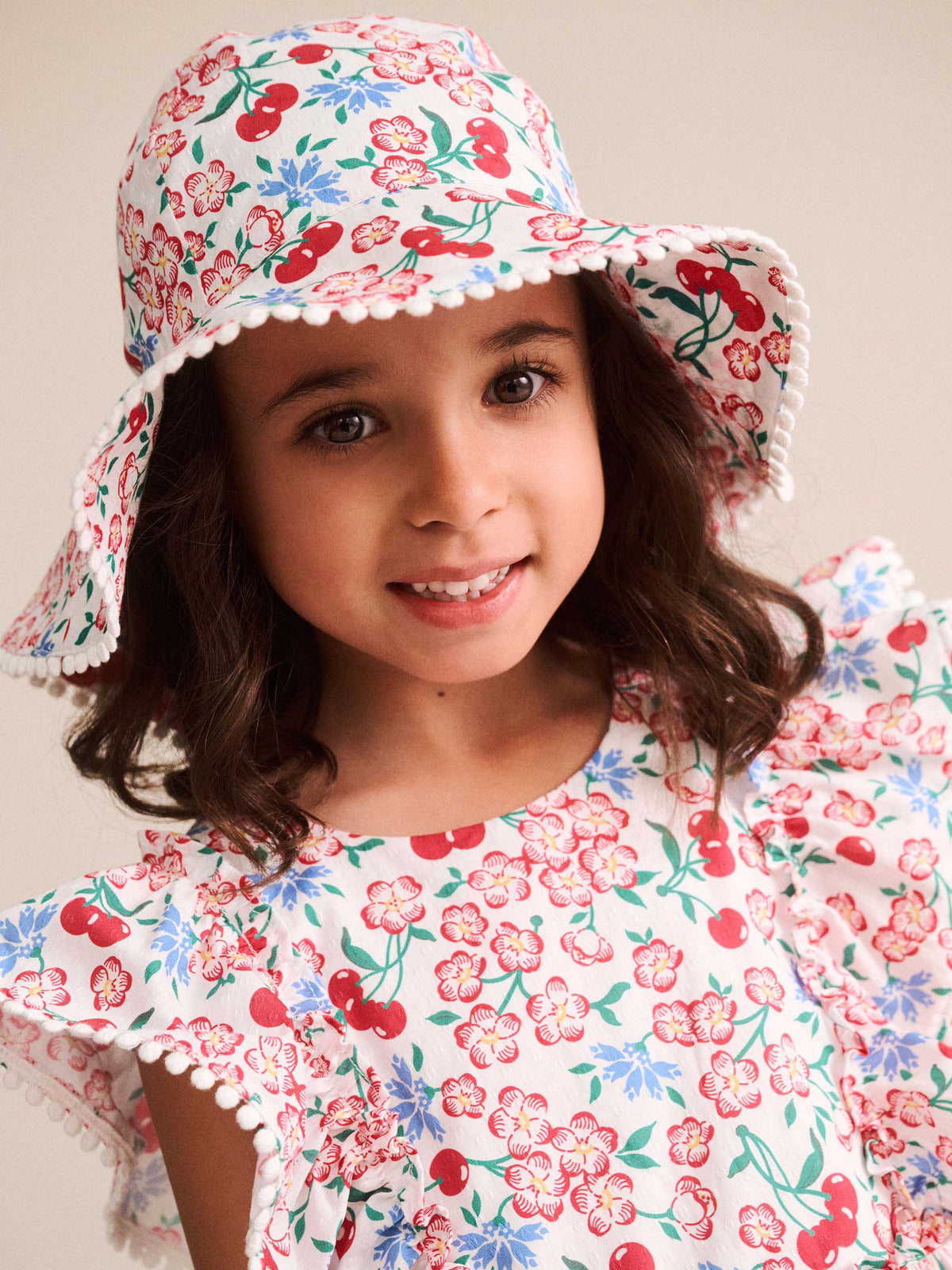 Huxbaby Tropical Floral Bow Back Dress