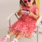 Huxbaby Tropical Glitter Fruit Tulle Dress