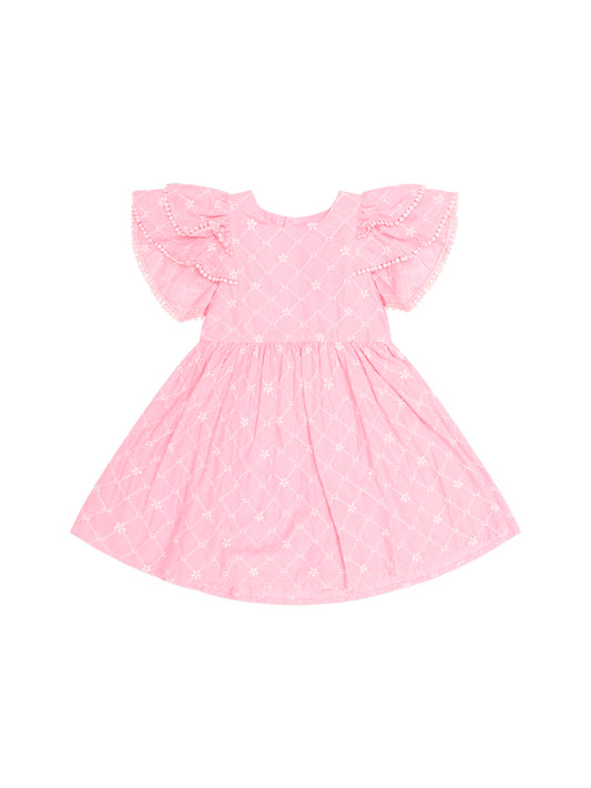 Huxbaby Floral Broderie Dress