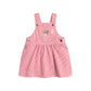 Huxbaby Chill Red Stripe Pinafore Dress