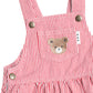 Huxbaby Chill Red Stripe Pinafore Dress