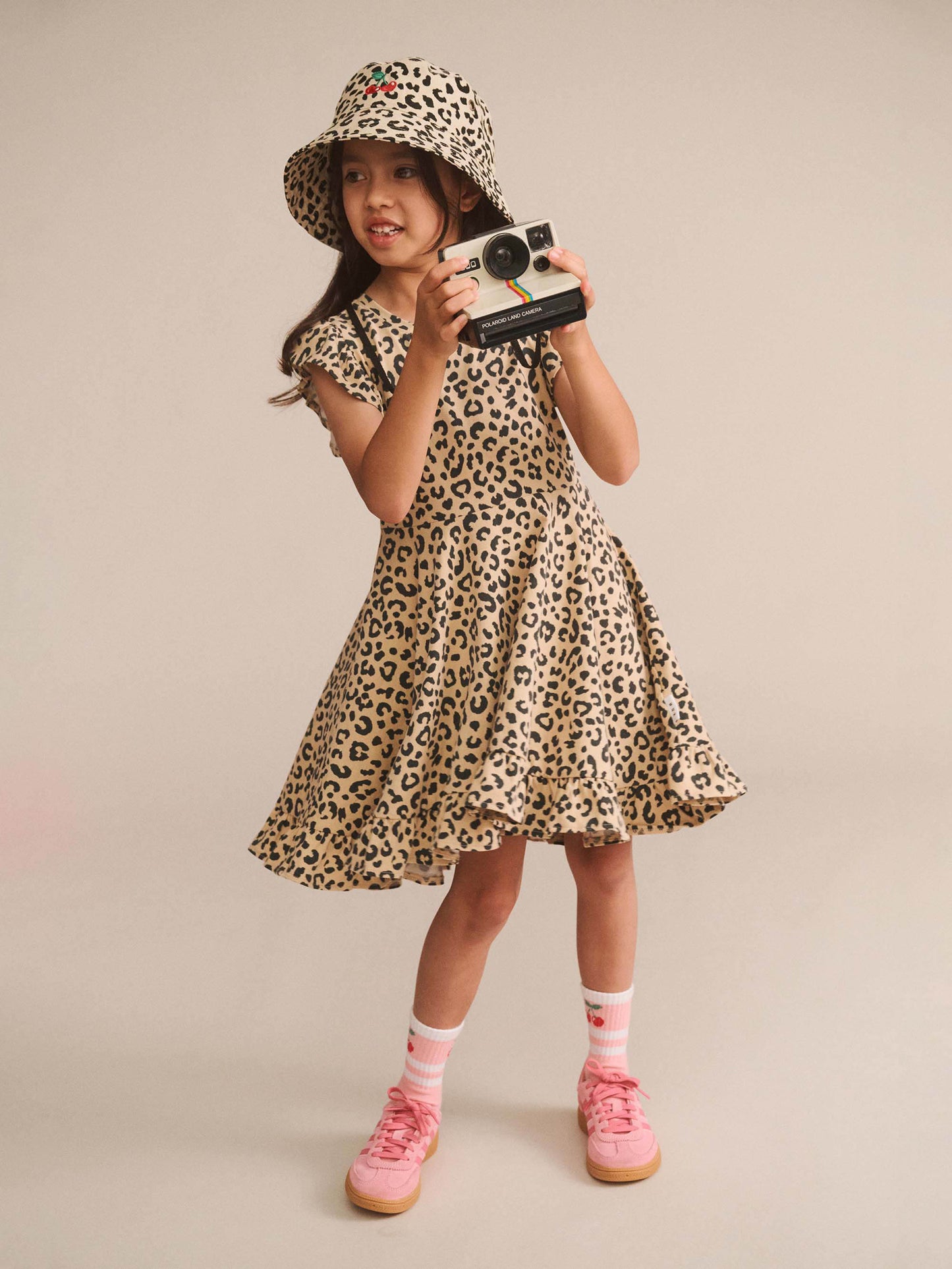 Huxbaby Leopard Swing Dress