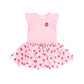 Huxbaby Strawberry Embroidery Tulle Dress