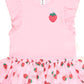 Huxbaby Strawberry Embroidery Tulle Dress