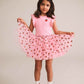 Huxbaby Strawberry Embroidery Tulle Dress