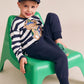 Huxbaby Varsity Hux Stripe Top
