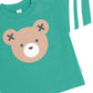 Huxbaby Huxbear Sporty Stripe Slouchy Tee Vintage Green
