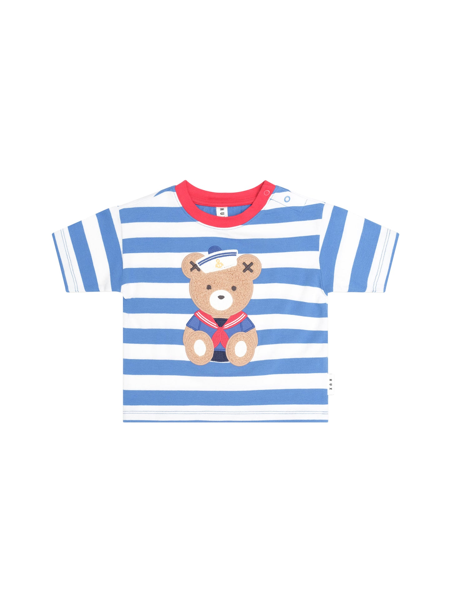 Huxbaby Nautical Stripe Sitting Hux Tee