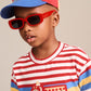 Huxbaby Fireman Hux Stripe Tee Racer Red