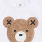 Huxbaby Furry Huxbear Crisp White Tee