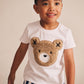Huxbaby Furry Huxbear Crisp White Tee