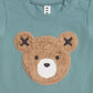 Huxbaby Furry Huxbear Green Tee