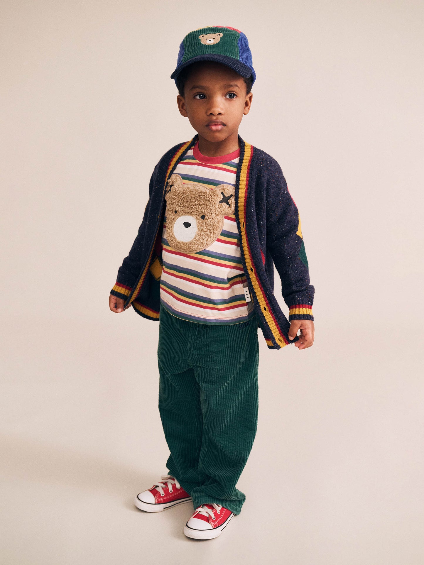 Huxbaby Cord Wide Leg Pant Forest