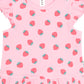 Huxbaby Strawberry Print Rin Peplum Tee
