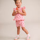 Huxbaby Strawberry Print Rin Peplum Tee