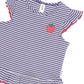 Huxbaby Ink Stripe Peplum Tee