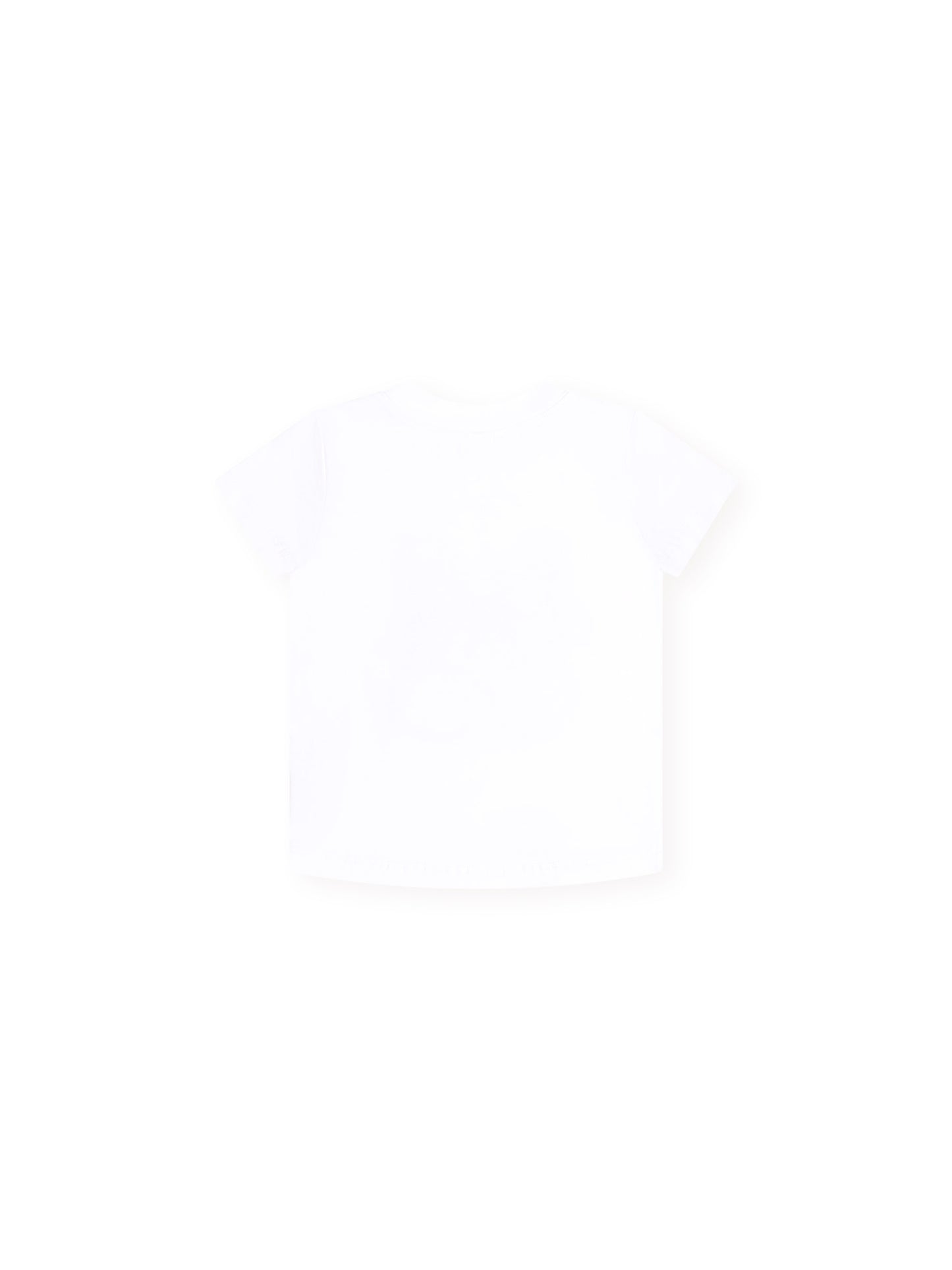 Huxbaby Cherry Bow Tee White