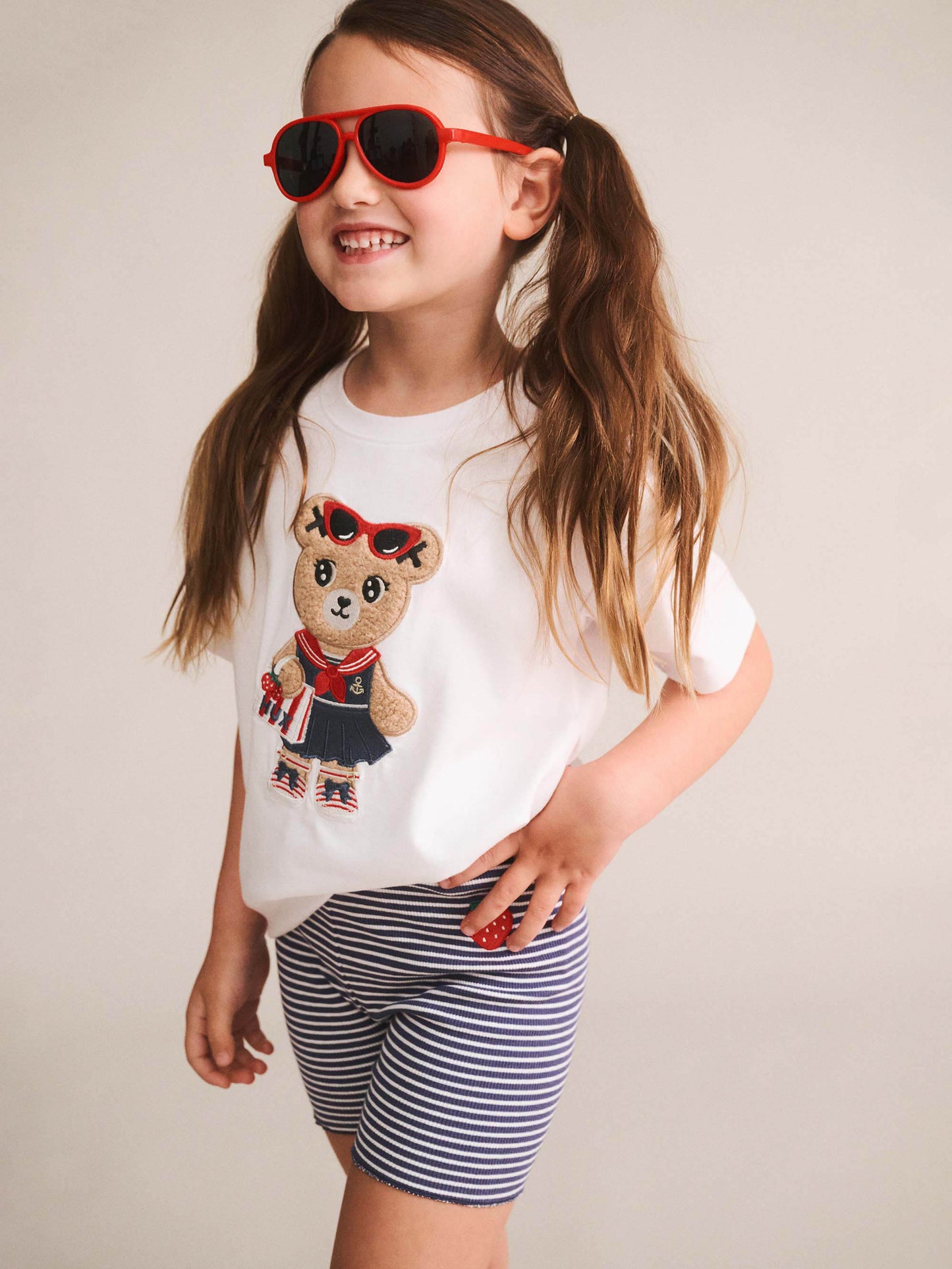 Huxbaby Nautical Vacay Huxette Slouchy Tee