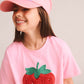 Huxbaby Furry Strawberry Slouchy Tee