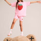 Huxbaby Furry Strawberry Slouchy Tee