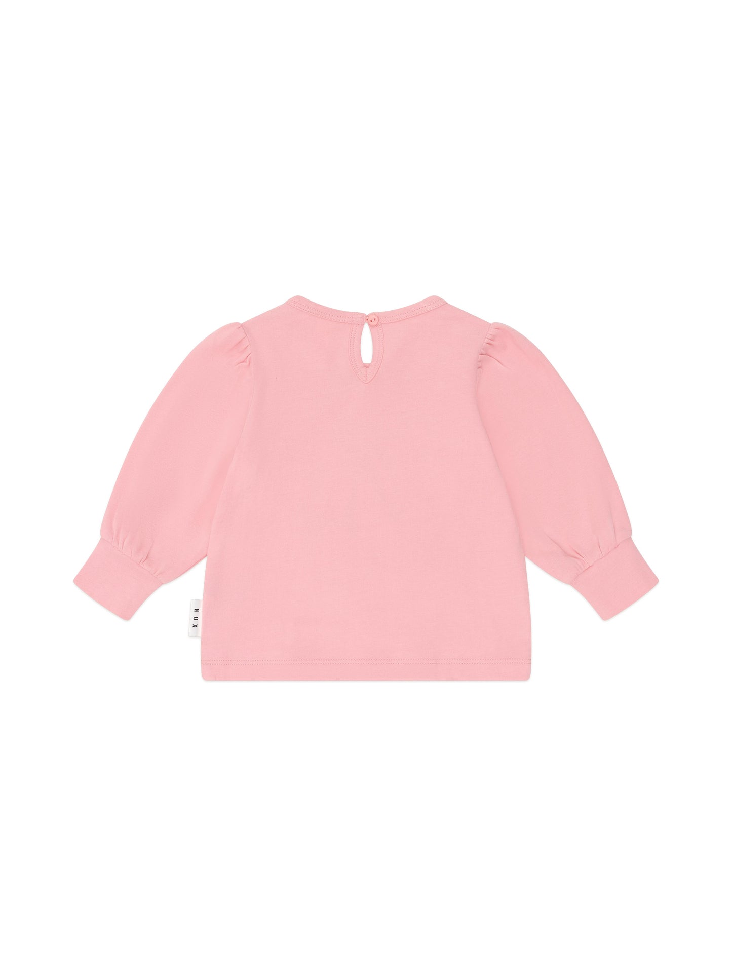 Huxbaby Cherry Bow Puff Sleeve Top