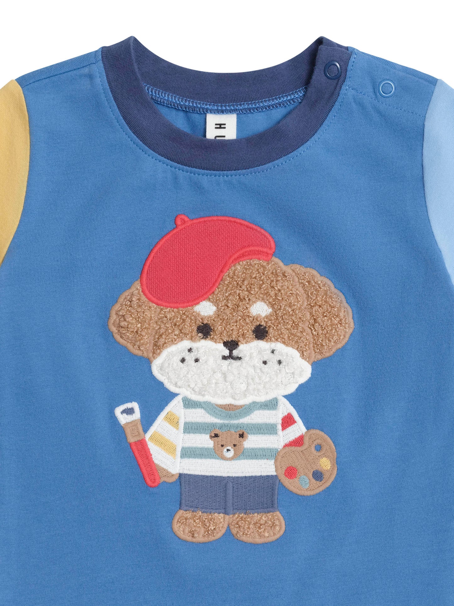Huxbaby Parisian Painter Pup Tee