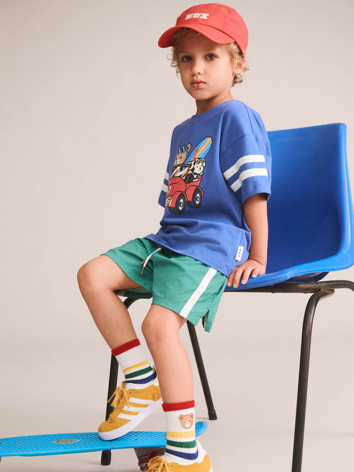 Huxbaby Beach Buggy Sporty Slouchy Tee