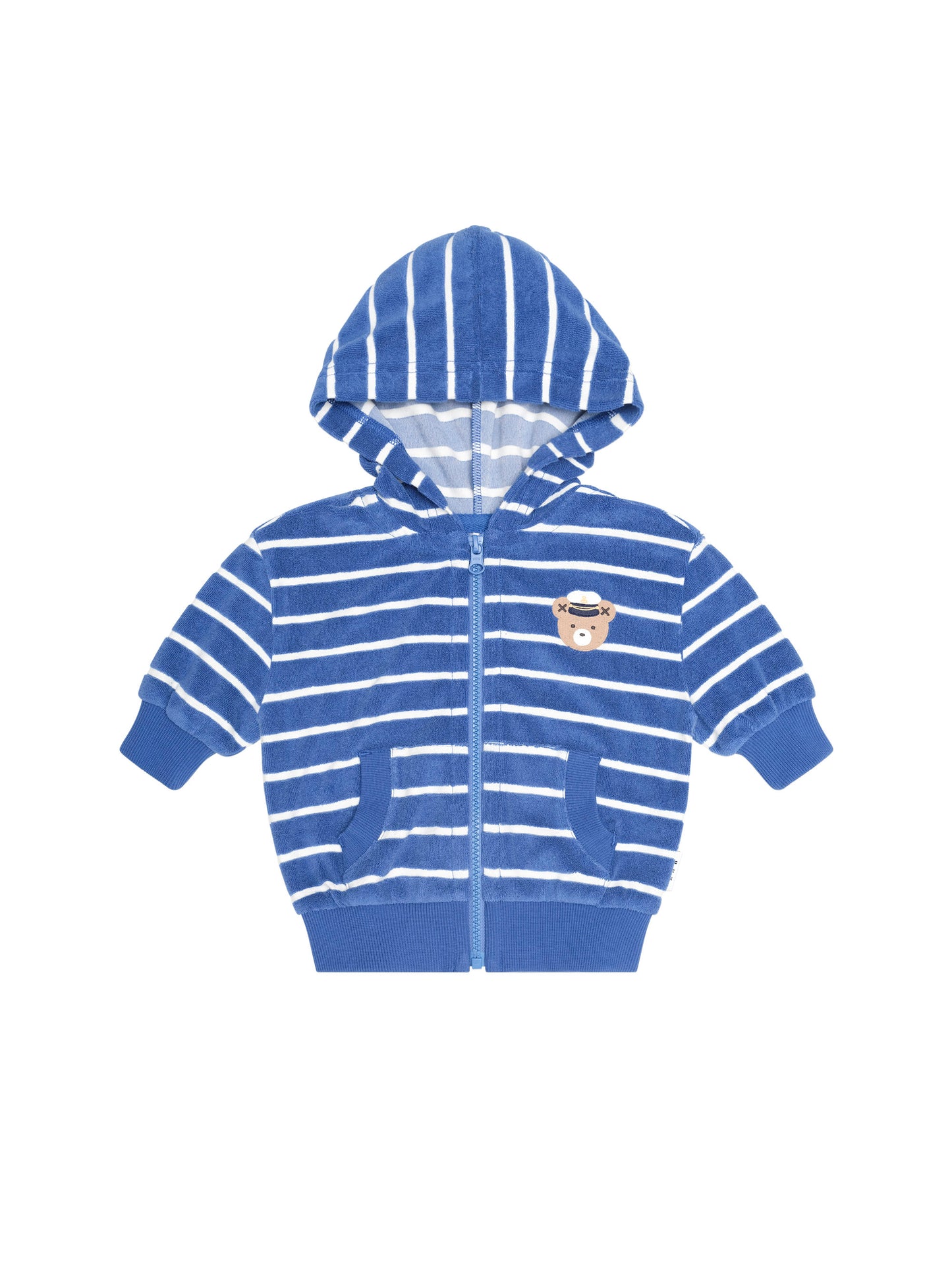 Huxbaby Nautical Hux Towelling Zip Hoodie