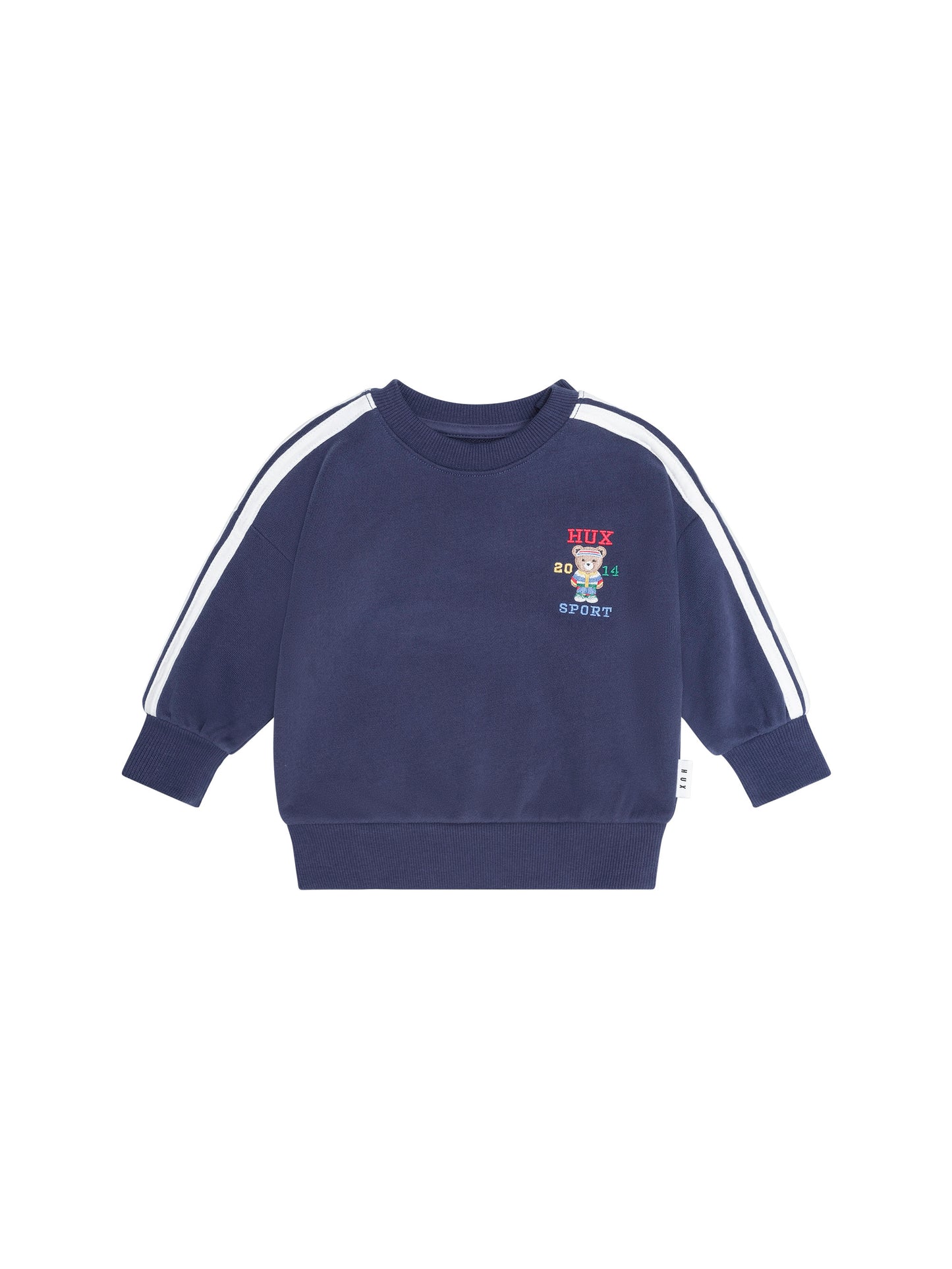 Huxbaby Hux Sport Sporty Stripe Sweatshirt Ink