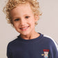 Huxbaby Hux Sport Sporty Stripe Sweatshirt Ink