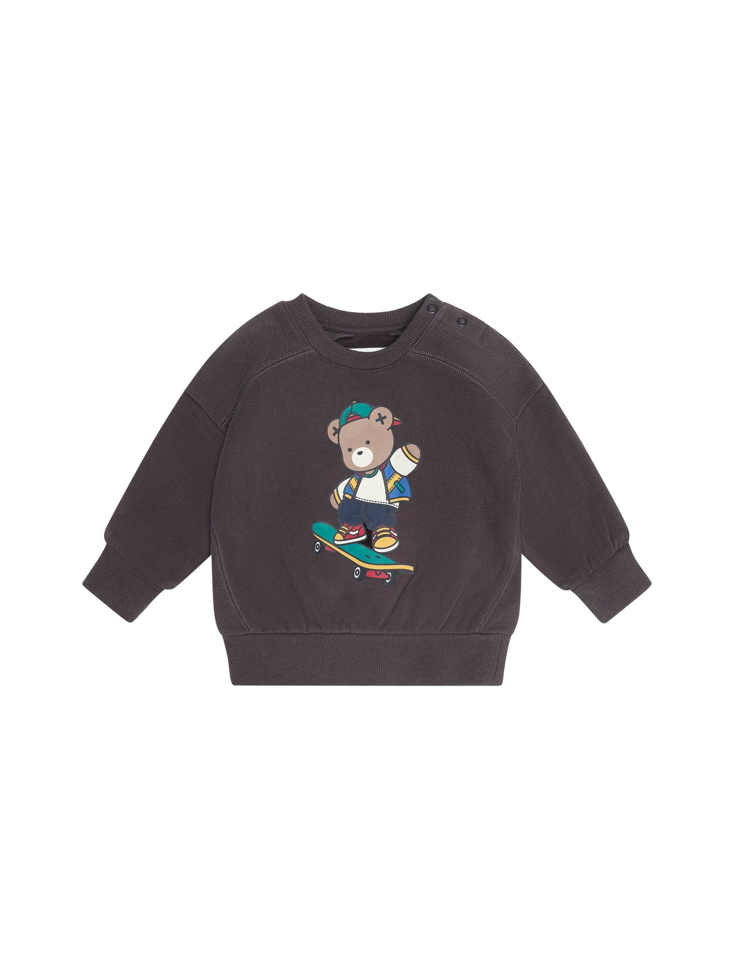 Huxbaby Skater Hux Sweatshirt Soft Black