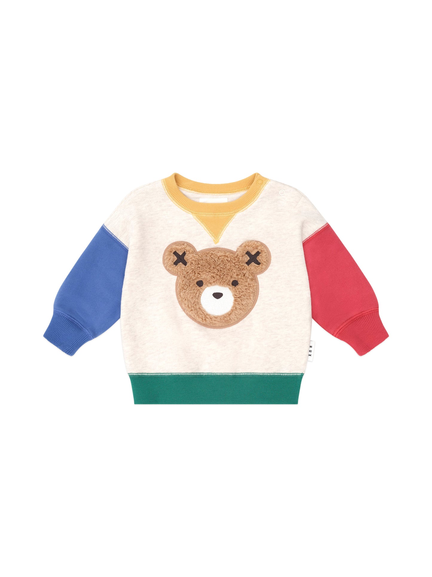 Huxbaby Furry Huxbear Colour Block Sweatshirt