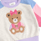 Huxbaby Varsity Huxette Spliced Sweatshirt