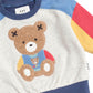 Huxbaby Varsity Huxbear Spliced Sweatshirt