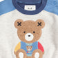 Huxbaby Varsity Huxbear Spliced Sweatshirt