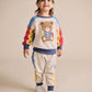 Huxbaby Varsity Huxbear Spliced Sweatshirt