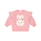 Huxbaby Flower Field Bunny Sweatshirt